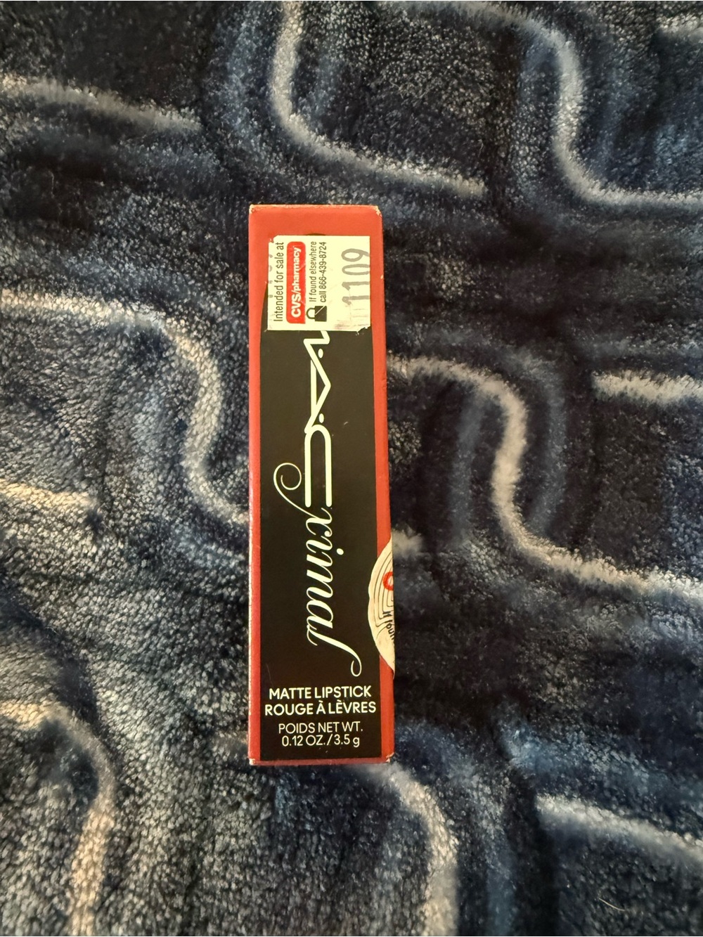 M·A·C Macximal Matte Lipstick color 602 Chili